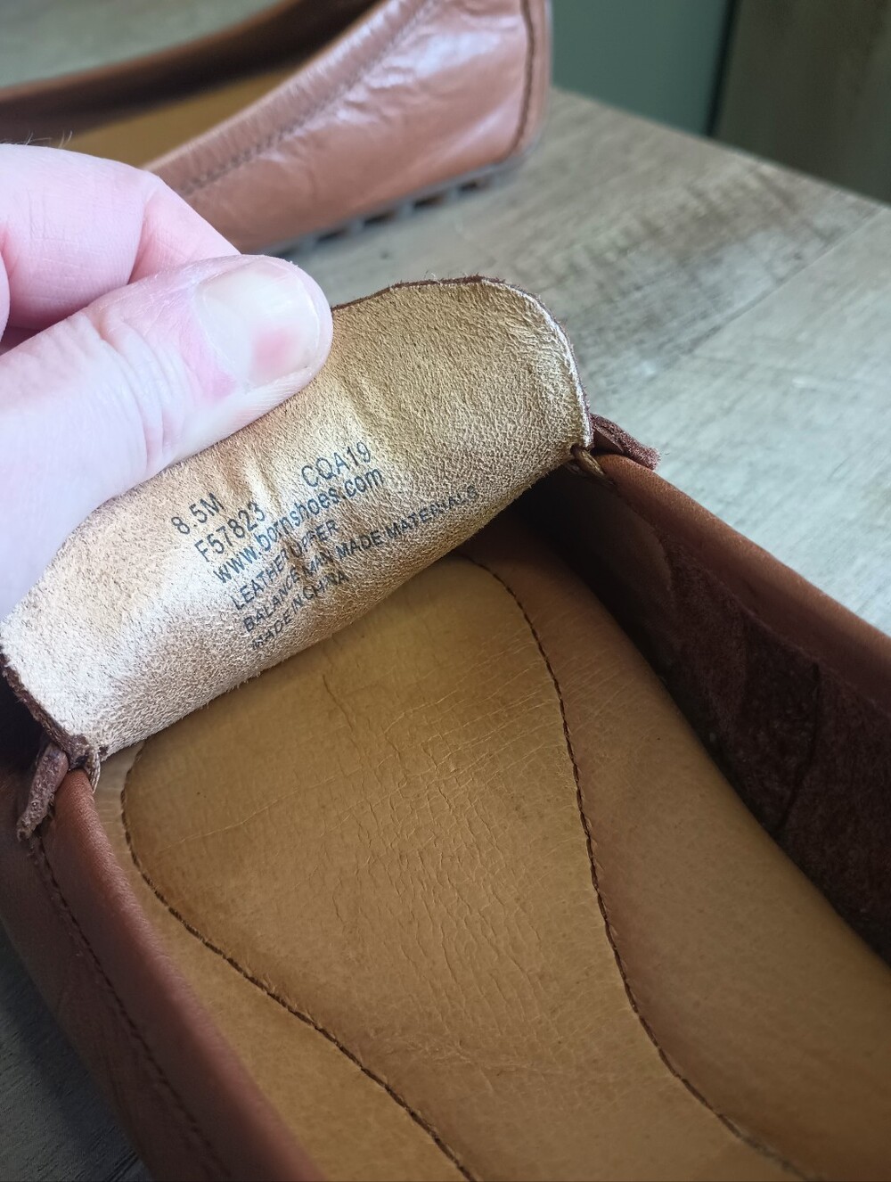 Born Womens Old Money Penny Loafers 8.5 Tan Horsebit Equestrian Preppy Classic - Picture 10 of 12